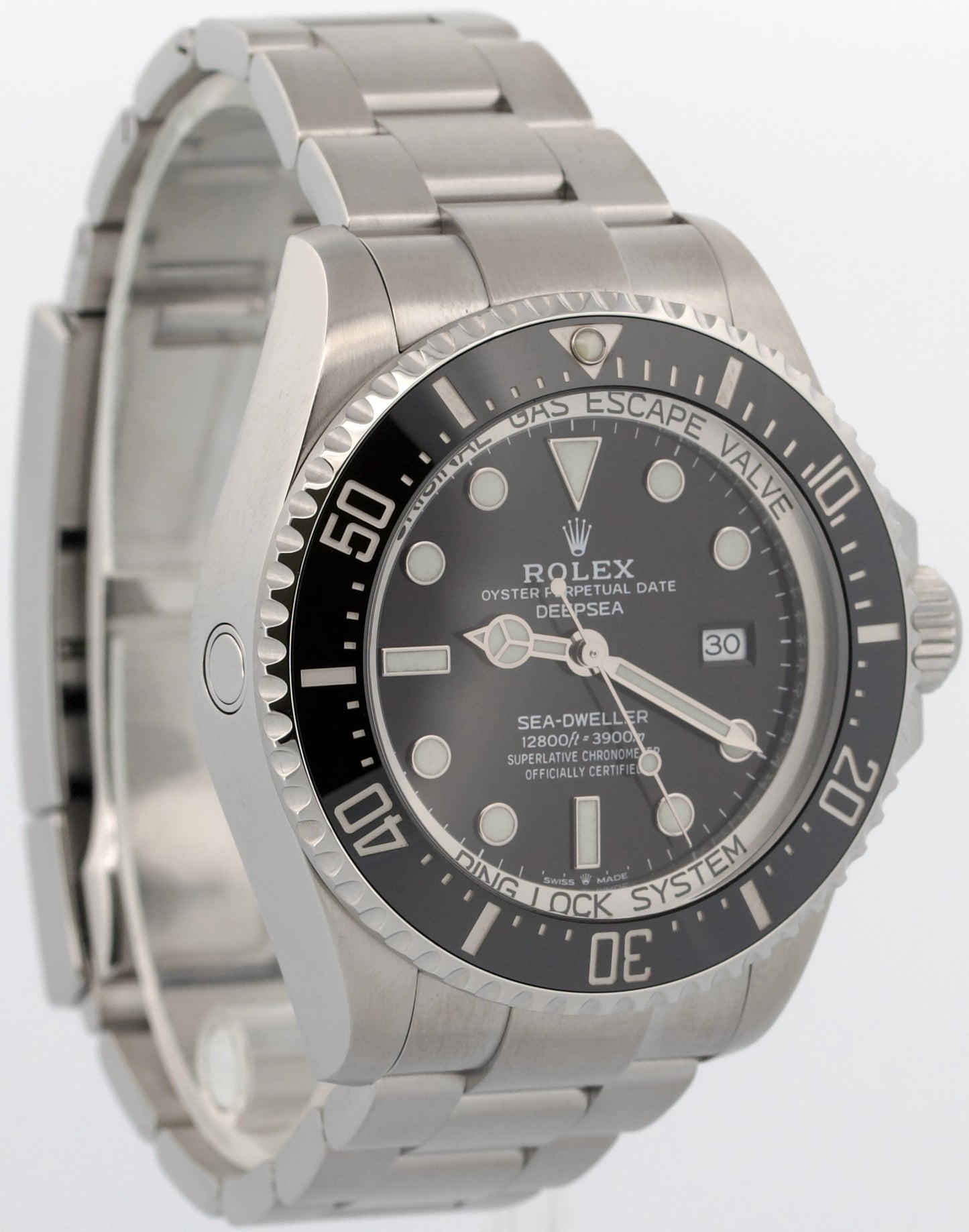 Rolex Sea-Dweller Deepsea BLACK Stainless Steel Ceramic Dive 44mm Watch 126660