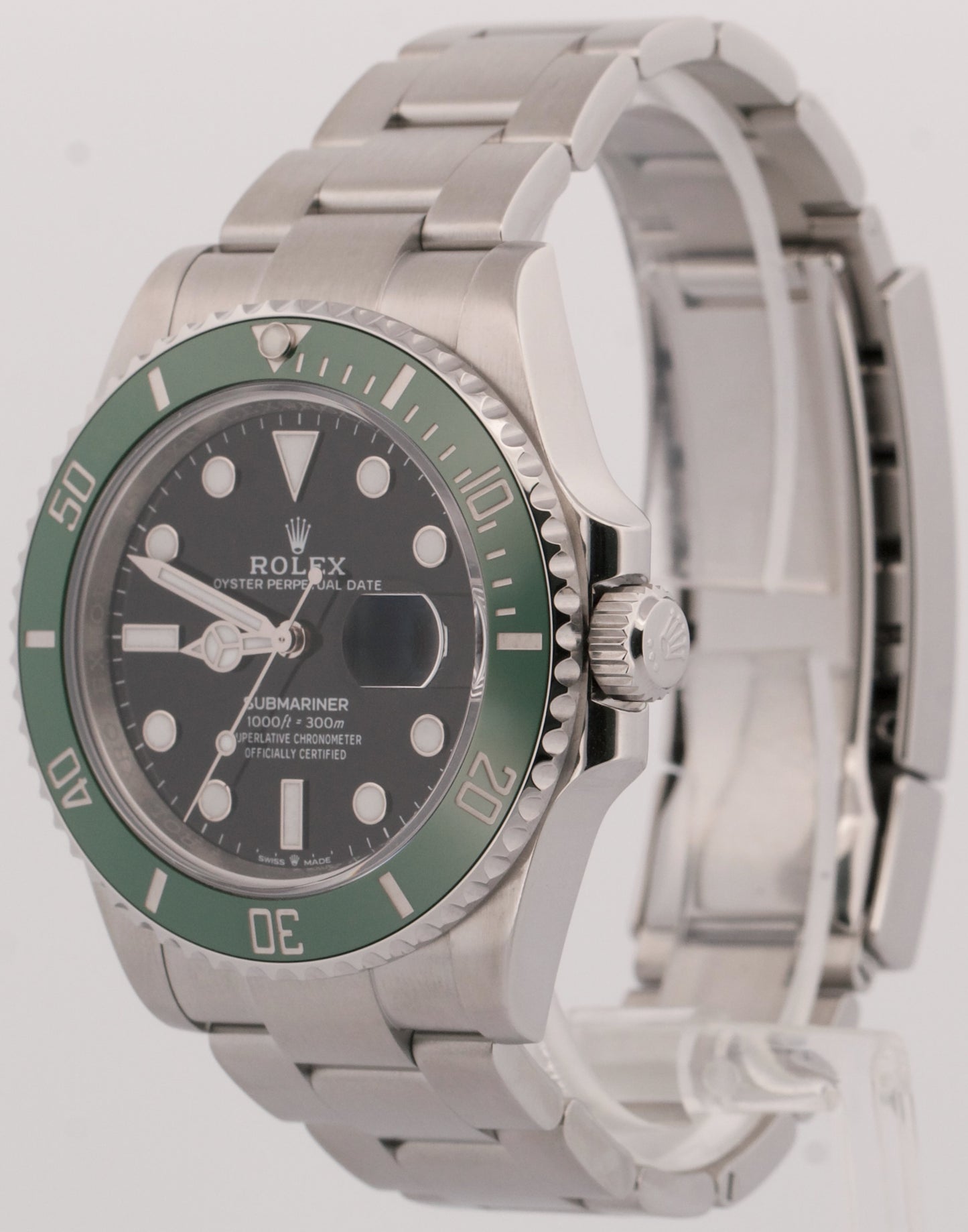2025 PAPERS Rolex Submariner 41mm GREEN KERMIT Steel Ceramic 126610 LV BOX