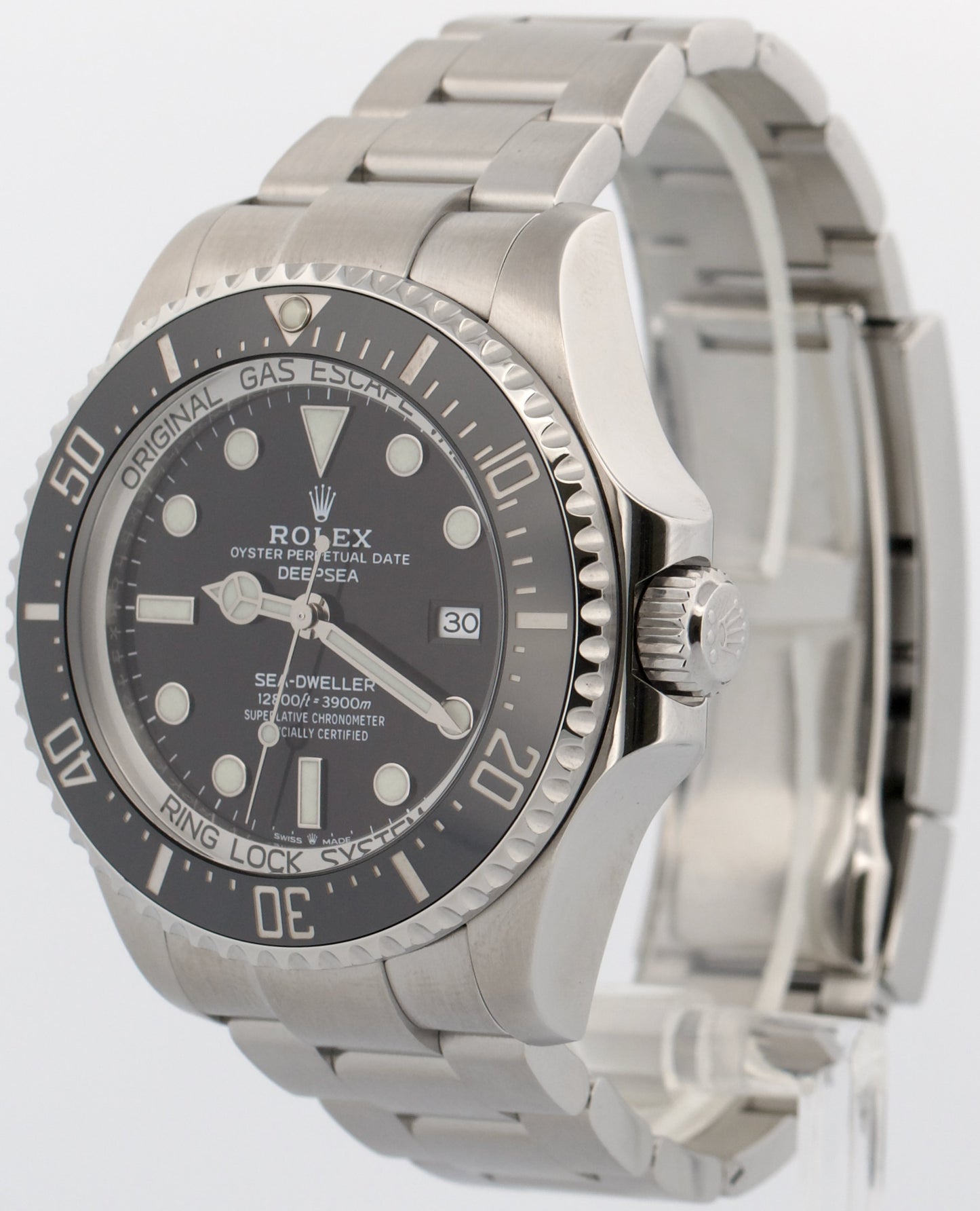 Rolex Sea-Dweller Deepsea BLACK Stainless Steel Ceramic Dive 44mm Watch 126660