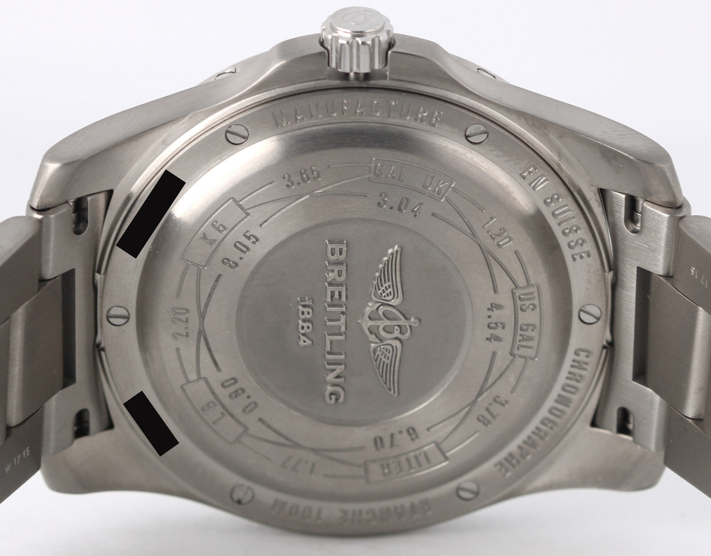Breitling Professional Aerospace EVO Titanium Black Digital Arabic 43mm E79363
