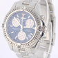 Breitling Colt Chronograph Stainless Steel Blue 38mm Quartz A73350 Watch