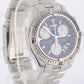 Breitling Colt Chronograph Stainless Steel Blue 38mm Quartz A73350 Watch