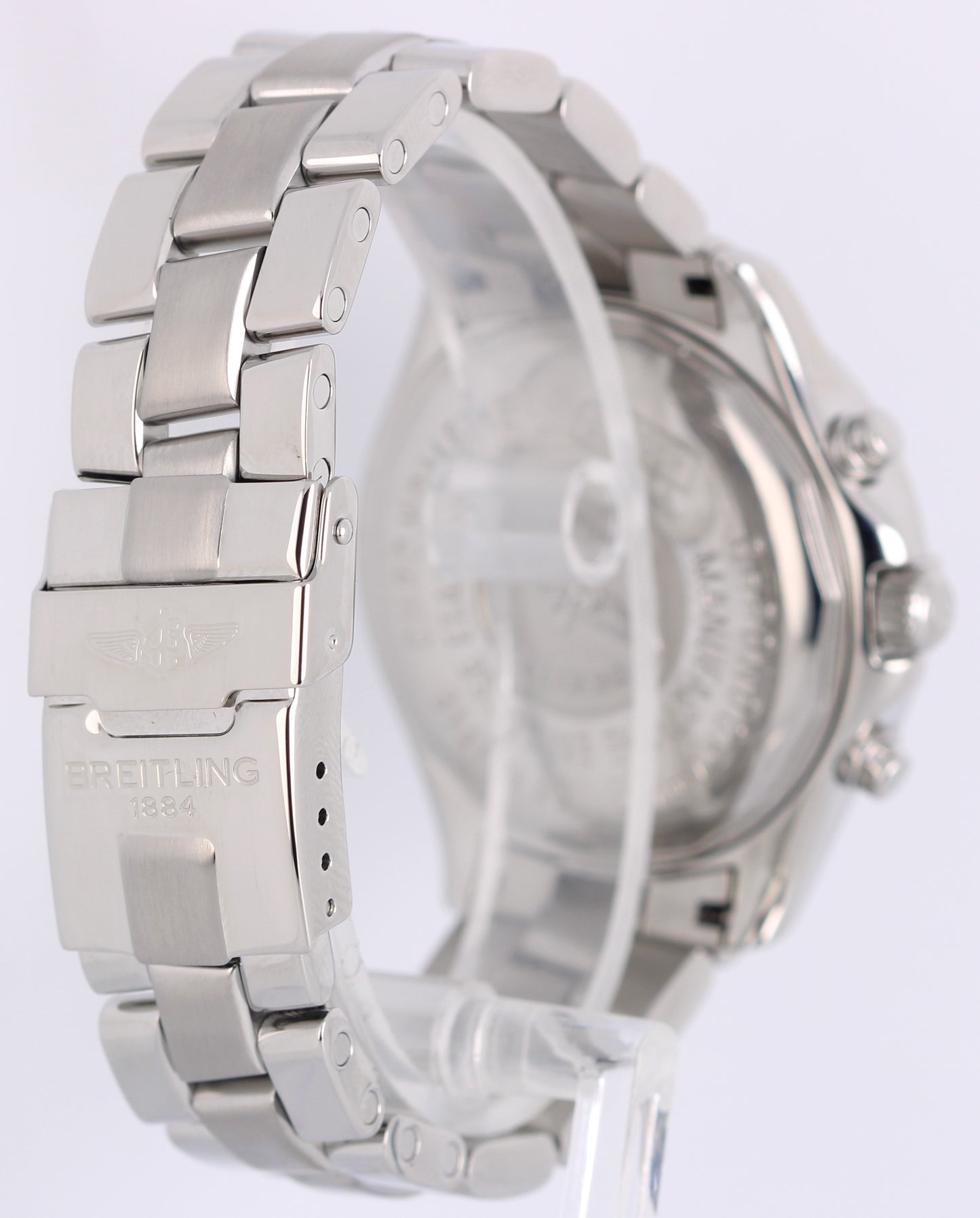 Breitling Colt Chronograph Stainless Steel Blue 38mm Quartz A73350 Watch