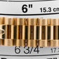 Rolex Day-Date President White 18K Yellow Gold Roman Fluted 36mm 118238 Watch