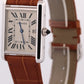 2026 SERVICE Cartier Tank Louis 23mm x 30mm 18K White Gold Leather 2678 W1540956