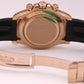 MINT 2023 Rolex Daytona Cosmograph 18K Gold BLACK 40mm Oysterflex 116515 BOX