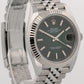 NEW 2026 PAPERS Rolex DateJust GREEN OMBRE 18K Gold Steel 41mm JUBILEE 126334 BOX