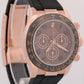MINT Rolex Daytona 18K Rose Gold CHOCOLATE ARABIC Brown Ceramic 116515 LN BOX