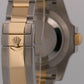 2014 PAPERS Rolex Submariner BLACK 40mm Ceramic 18K Gold Steel 116613 LN BOX