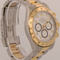 1997 Rolex Daytona Cosmograph WHITE ARABIC 18K Gold Two-Tone Steel Watch 16523
