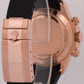 MINT Rolex Daytona 18K Rose Gold CHOCOLATE ARABIC Brown Ceramic 116515 LN BOX