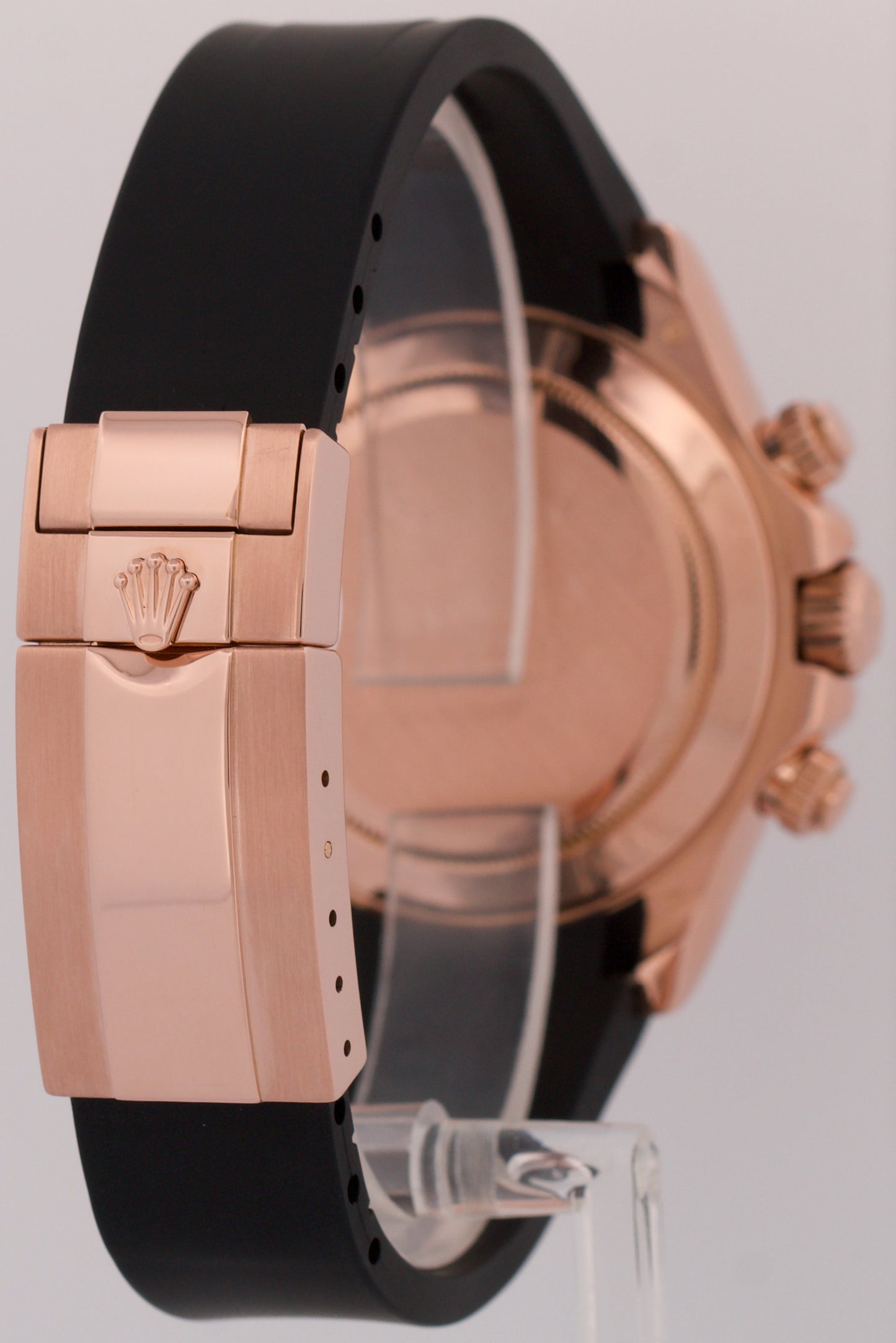 MINT Rolex Daytona 18K Rose Gold CHOCOLATE ARABIC Brown Ceramic 116515 LN BOX