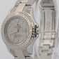 Ladies Rolex Yacht-Master Stainless Steel PLATINUM 29mm Date Watch 169622