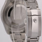 Rolex DateJust II GREEN PAVE DIAMOND Stainless Steel 41mm 116334 Oyster Watch