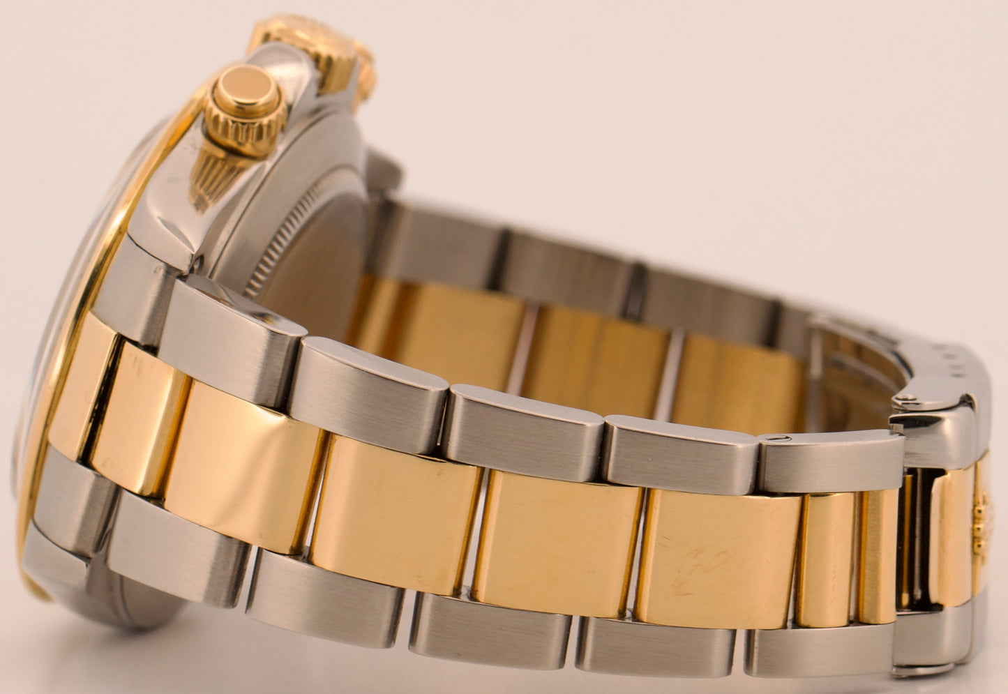 1997 Rolex Daytona Cosmograph WHITE ARABIC 18K Gold Two-Tone Steel Watch 16523