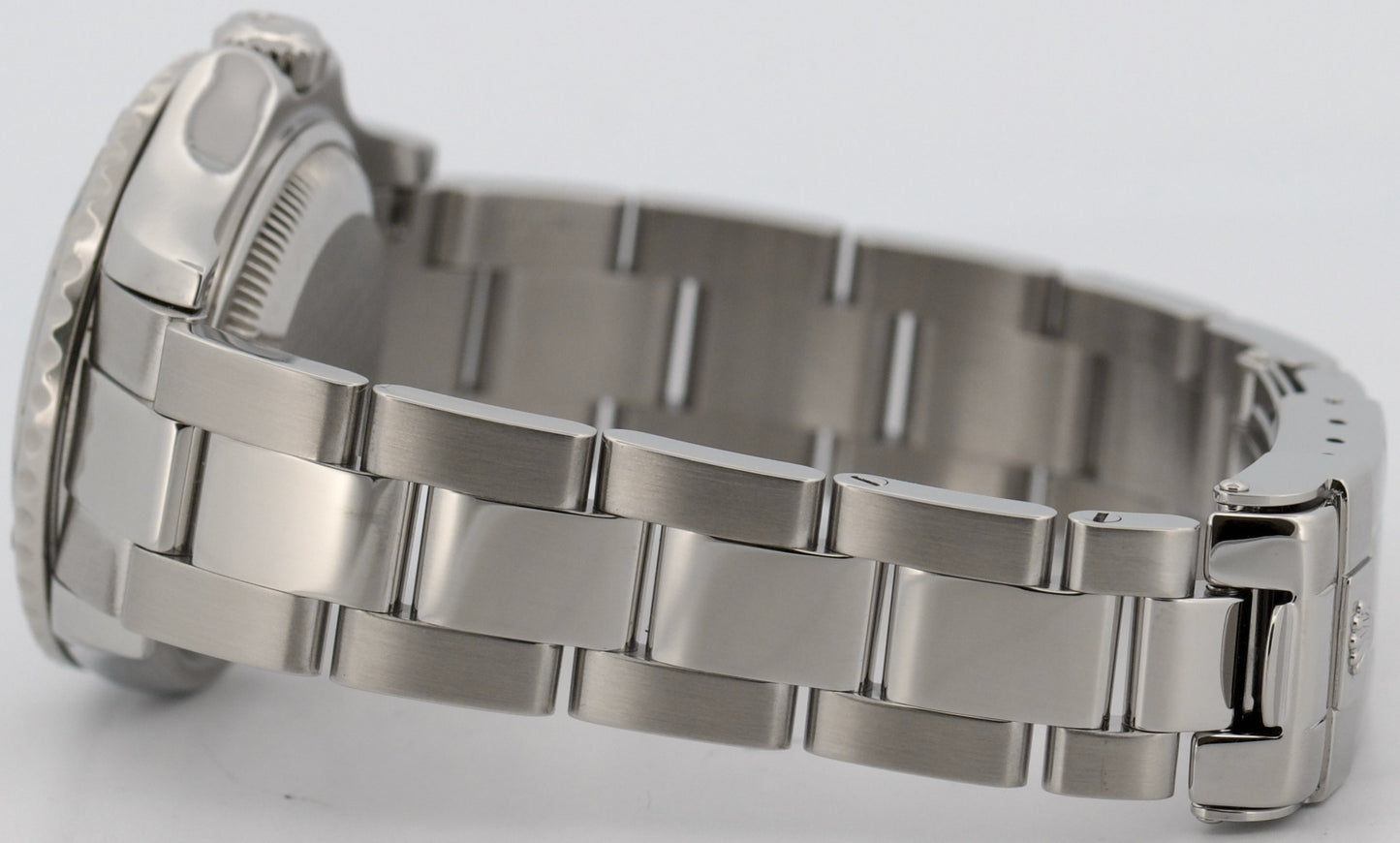 Ladies Rolex Yacht-Master Stainless Steel PLATINUM 29mm Date Watch 169622