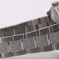 Rolex DateJust II GREEN PAVE DIAMOND Stainless Steel 41mm 116334 Oyster Watch