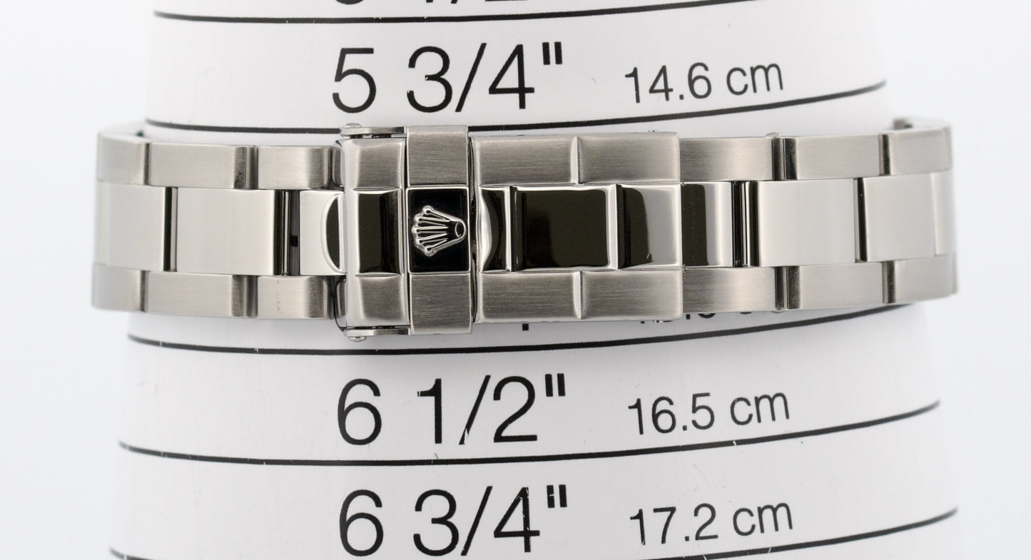 Ladies Rolex Yacht-Master Stainless Steel PLATINUM 29mm Date Watch 169622