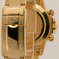 Rolex Daytona Cosmograph WHITE 40mm 18K Yellow Gold Oyster 116508 Watch BOX