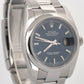 PAPERS Rolex DateJust 36mm BLUE Stainless Steel RED ROULETTE Oyster 116200 BOX