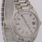 PAPERS Rolex Day-Date 18K GOLD FACTORY PAVE RAINBOW DIAMOND SAPPHIRE 128239 BOX