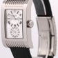 Rolex Cellini Prince SILVER ROMAN 18K White Gold Black Leather 28mm 5441/9