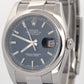 PAPERS Rolex DateJust 36mm BLUE Stainless Steel RED ROULETTE Oyster 116200 BOX