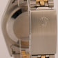 Rolex DateJust 36mm CHAMPAGNE DIAMOND 18K Yellow Gold Steel JUBILEE Watch 16233