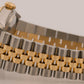 Rolex DateJust 36mm CHAMPAGNE DIAMOND 18K Yellow Gold Steel JUBILEE Watch 16233