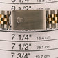 Rolex DateJust 36mm CHAMPAGNE DIAMOND 18K Yellow Gold Steel JUBILEE Watch 16233