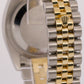 Rolex DateJust 36mm CHAMPAGNE 18K Gold Fluted Steel SUPER JUBILEE 116233 Watch