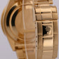 2005 PAPERS Rolex Submariner Date BLUE 18K Yellow Gold Oyster 40mm 16618 BOX