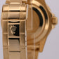 2005 PAPERS Rolex Submariner Date BLUE 18K Yellow Gold Oyster 40mm 16618 BOX