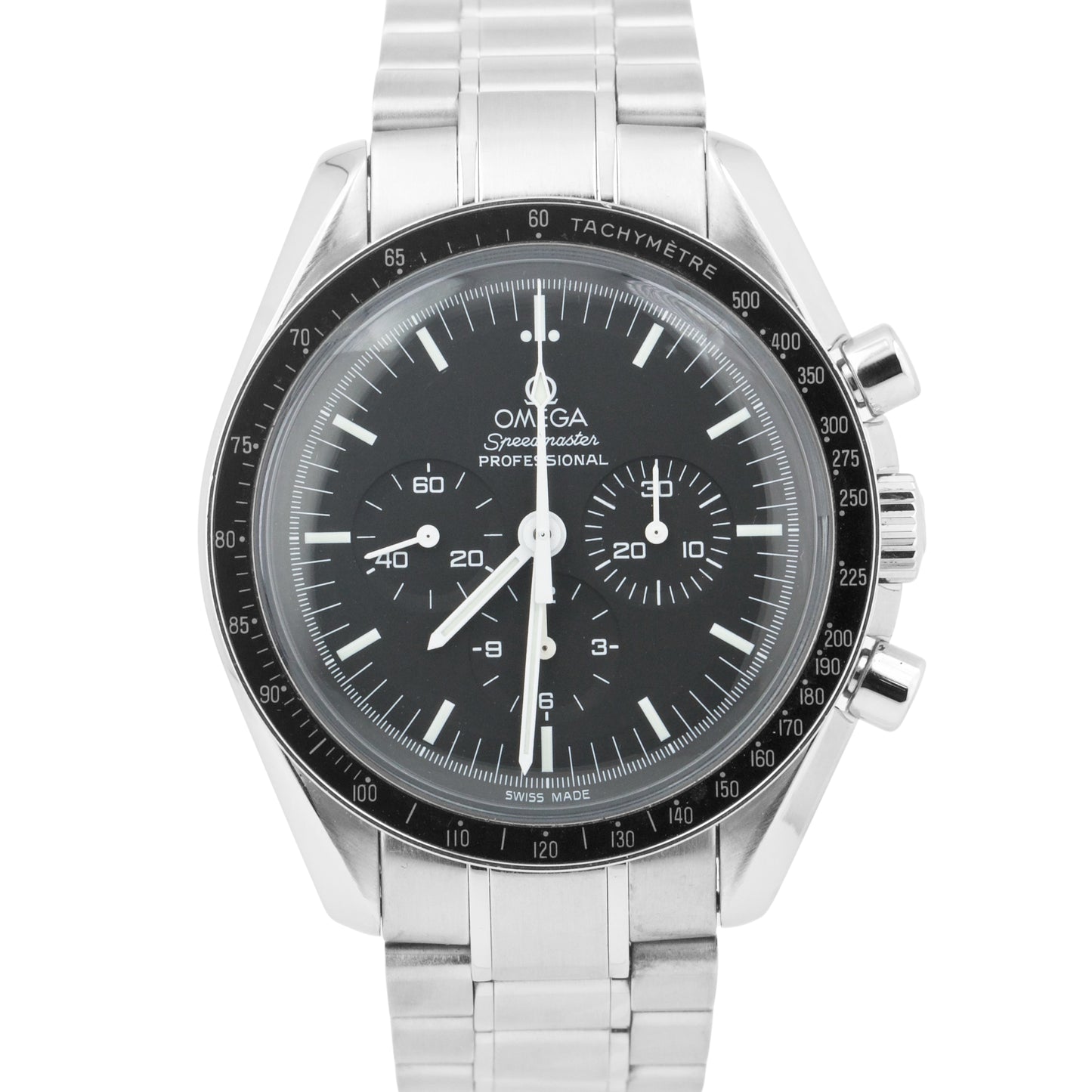 MINT Omega Speedmaster Professional Stainless Steel Manual 42mm Watch 145.022