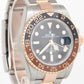 NEW PAPERS Rolex GMT-Master II Two-Tone 18K Gold ROOT-BEER 40mm 126711 CHNR BOX