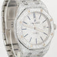 Audemars Piguet Royal Oak DIAMOND PAVE 41mm Stainless Steel Date Watch 15400ST