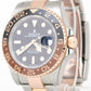 NEW PAPERS Rolex GMT-Master II Two-Tone 18K Gold ROOT-BEER 40mm 126711 CHNR BOX