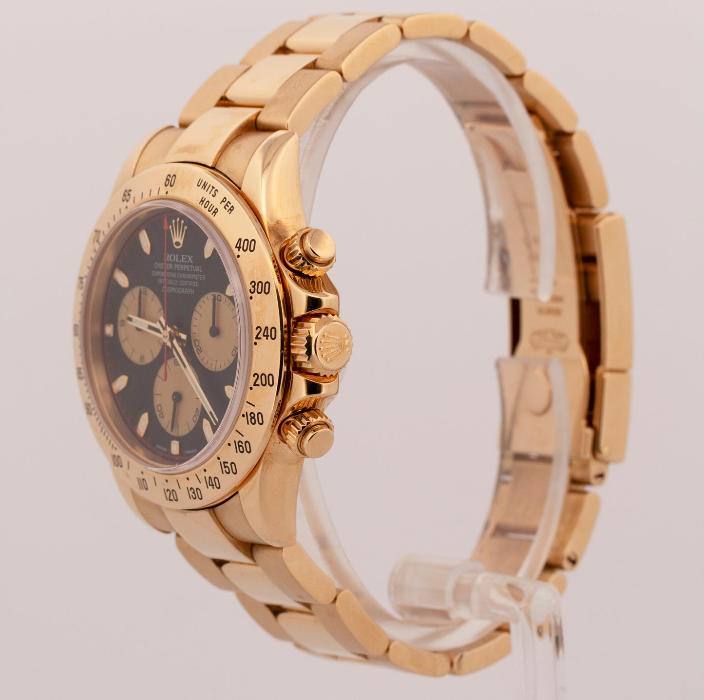 2022 RSC PAPERS Rolex Daytona Cosmograph NEWMAN 18K Yellow Gold 40mm 116528 BOX
