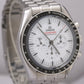 2024 PAPERS Omega Speedmaster Moonwatch WHITE 42mm Steel 310.30.42.50.04.001 BOX