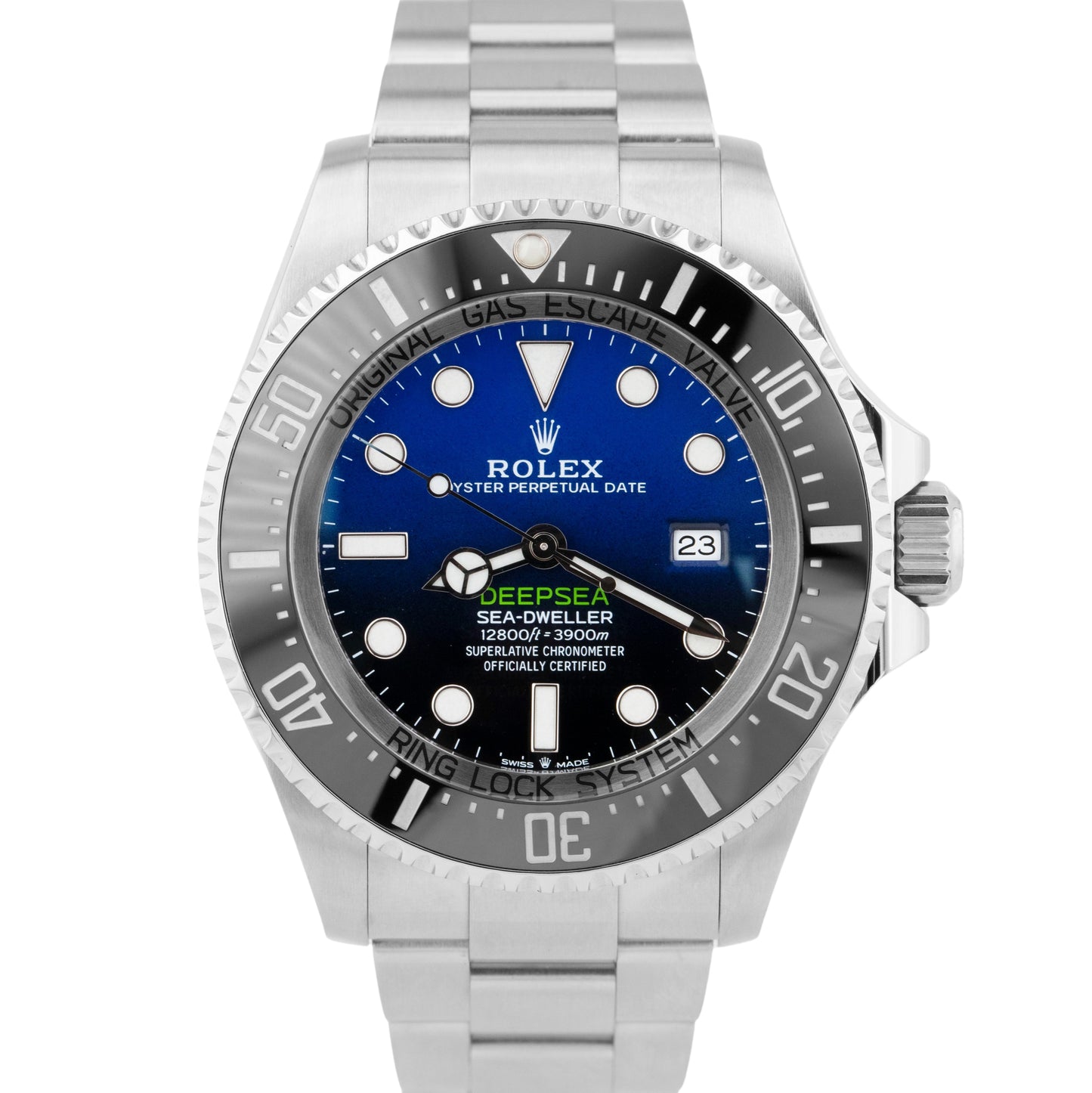 MINT PAPERS Rolex Sea-Dweller Deepsea James Cameron Blue 44mm 126660 BOX