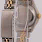 Ladies Rolex DateJust 26mm MOP DIAMOND 18K Yellow Gold Steel JUBILEE 69173 Watch