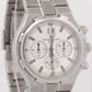 MINT Vacheron Constantin Overseas Chronograph SILVER 42mm Stainless 49150 Watch