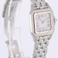 1998 PAPERS Cartier Panthere SMALL Silver Roman 23X30mm 1320 Quartz Watch BOX