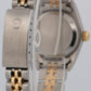 Rolex Oyster Perpetual 24mm CHAMPAGNE DIAMOND 18K Gold Steel JUBILEE 76193 Watch
