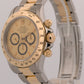 2014 RSC Rolex Daytona Cosmograph CHAMPAGNE 18K Gold Steel ZENITH 16523 BOX
