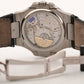 2009 PAPERS Patek Philippe Nautilus Gray Moon Phase 18K White Gold 5712G-001 BOX