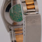 UNPOLISHED 2002 PAPERS Rolex DateJust WHITE ROMAN 18K Steel 31mm 78273 Watch BOX