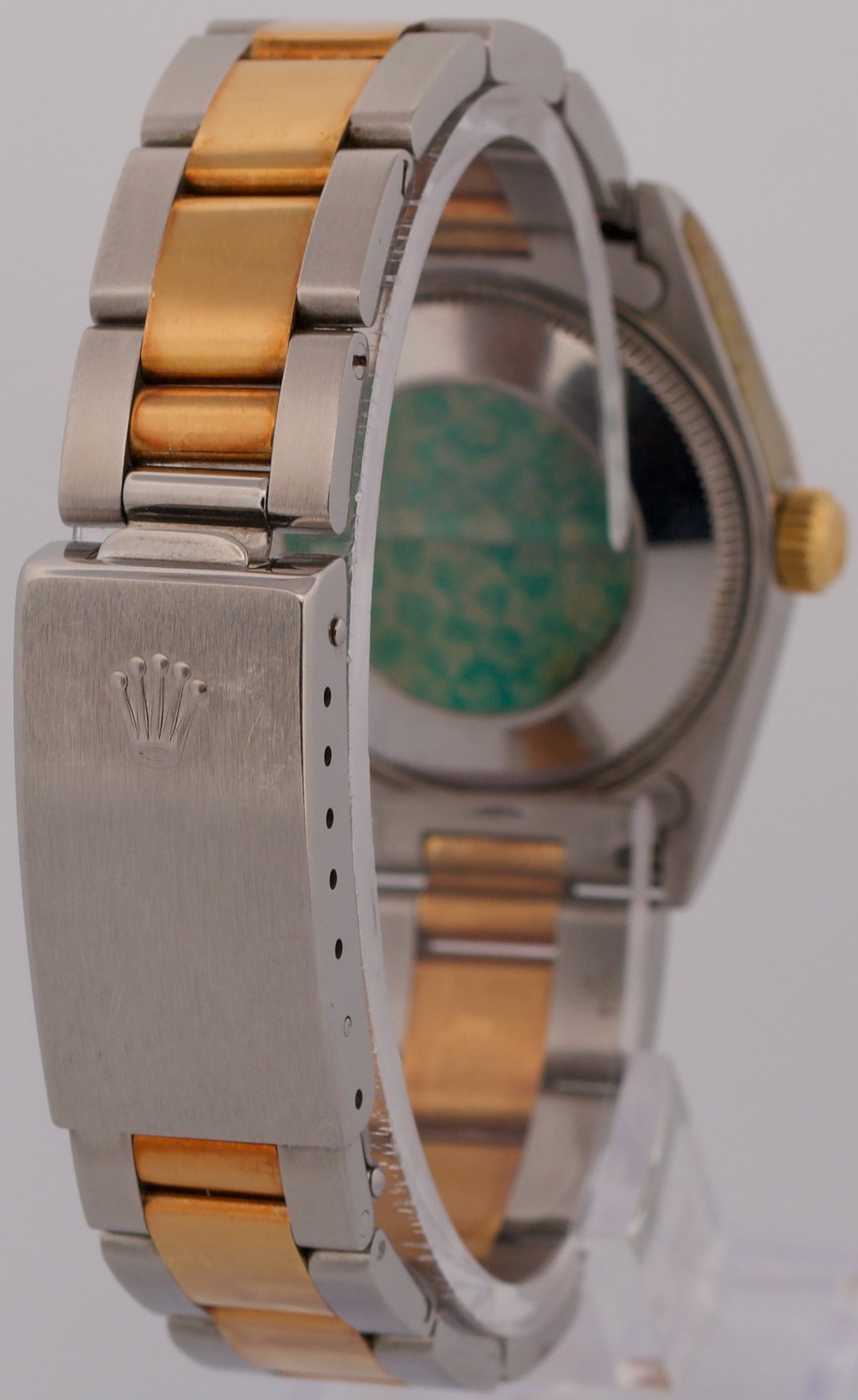 UNPOLISHED 2002 PAPERS Rolex DateJust WHITE ROMAN 18K Steel 31mm 78273 Watch BOX