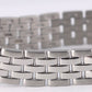 1998 PAPERS Cartier Panthere SMALL Silver Roman 23X30mm 1320 Quartz Watch BOX