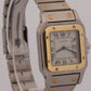 Cartier Santos Carree White Roman SPIDER DIAL 18k Steel Automatic 29mmX41mm 2961